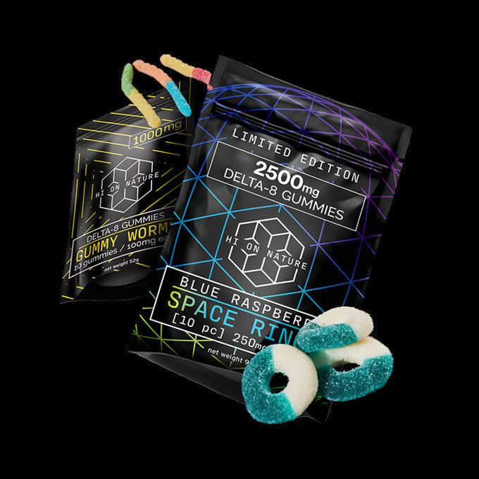 5000mg Knockout Shockwaves THC-P & THC Gummies