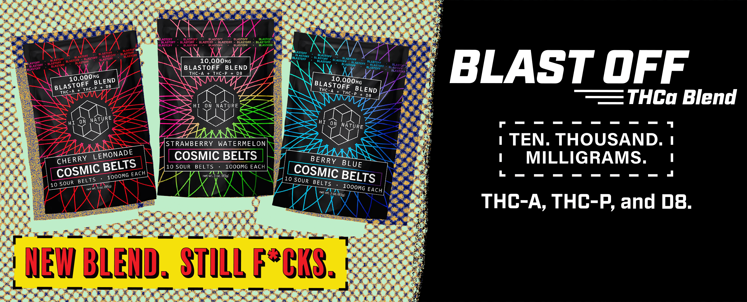 Berry Blue Cosmic Belts