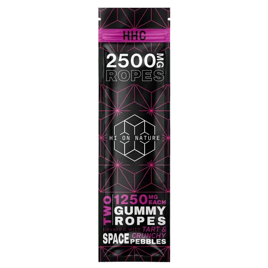 HoN 2500mg HHC GUMMY ROPES - SPACE PEBBLES Hi on Nature Delta 8 gummies Legal Hemp For Sale