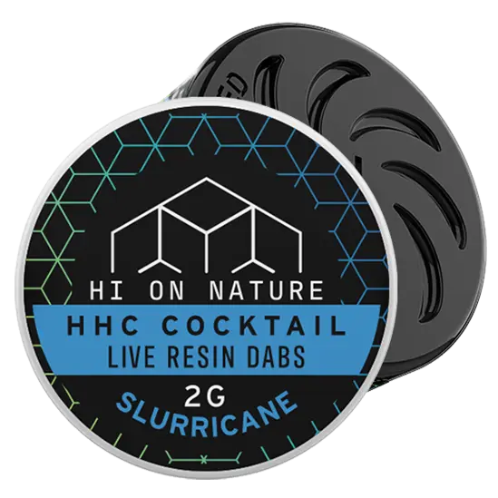 2g HHC Cocktail Sativa Dabs, Best sLURRICANE