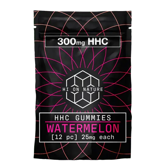 HoN 300mg HHC GUMMIES - SOUR WATERMELON Hi on Nature Delta 8 gummies Legal Hemp For Sale