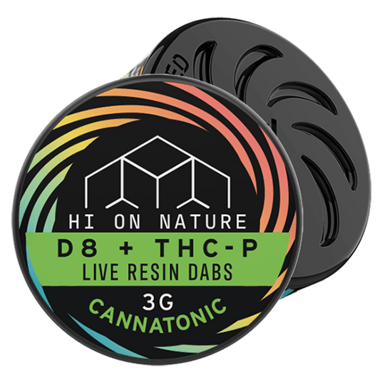 HoN 3g DELTA 8 + THC-P HYBRID DABS  - CANNATONIC Hi on Nature Delta 8 gummies Legal Hemp For Sale
