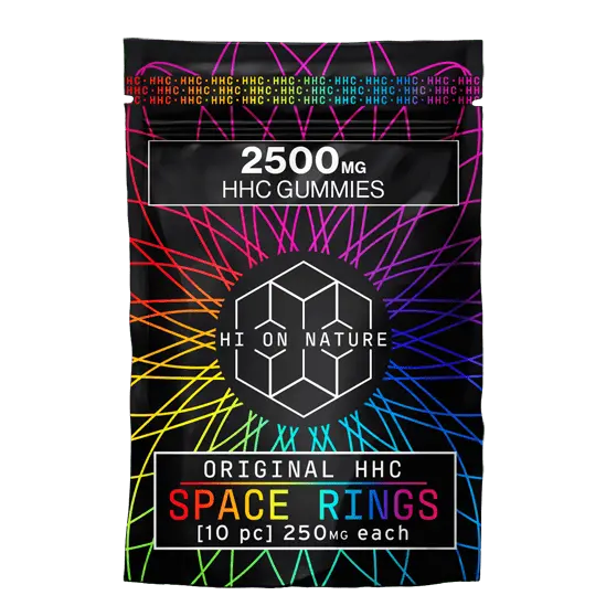 HoN HHC Space Ring 2500mg HHC SPACE RINGS - ORIGINAL Hi on Nature Delta 8 gummies Legal Hemp For Sale