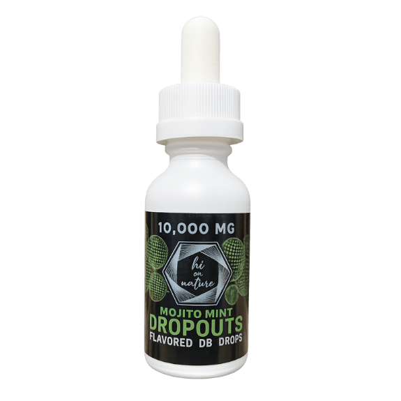 HoN Mojito Mint 10,000mg DELTA 8 DROPOUTS - 6 FLAVORS Hi on Nature Delta 8 gummies Legal Hemp For Sale