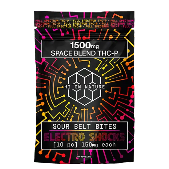 hondistro 1500mg SPACE BLEND THC-P - ELECTRO SHOCKS Hi on Nature Delta 8 gummies Legal Hemp For Sale