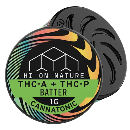 hondistro 1g DAB BATTER THC-A + THC-P - CANNATONIC Hi on Nature Delta 8 gummies Legal Hemp For Sale
