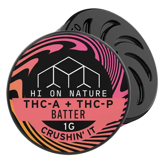 hondistro 1g DAB BATTER - THC-A + THC-P - CRUSHIN' IT Hi on Nature Delta 8 gummies Legal Hemp For Sale