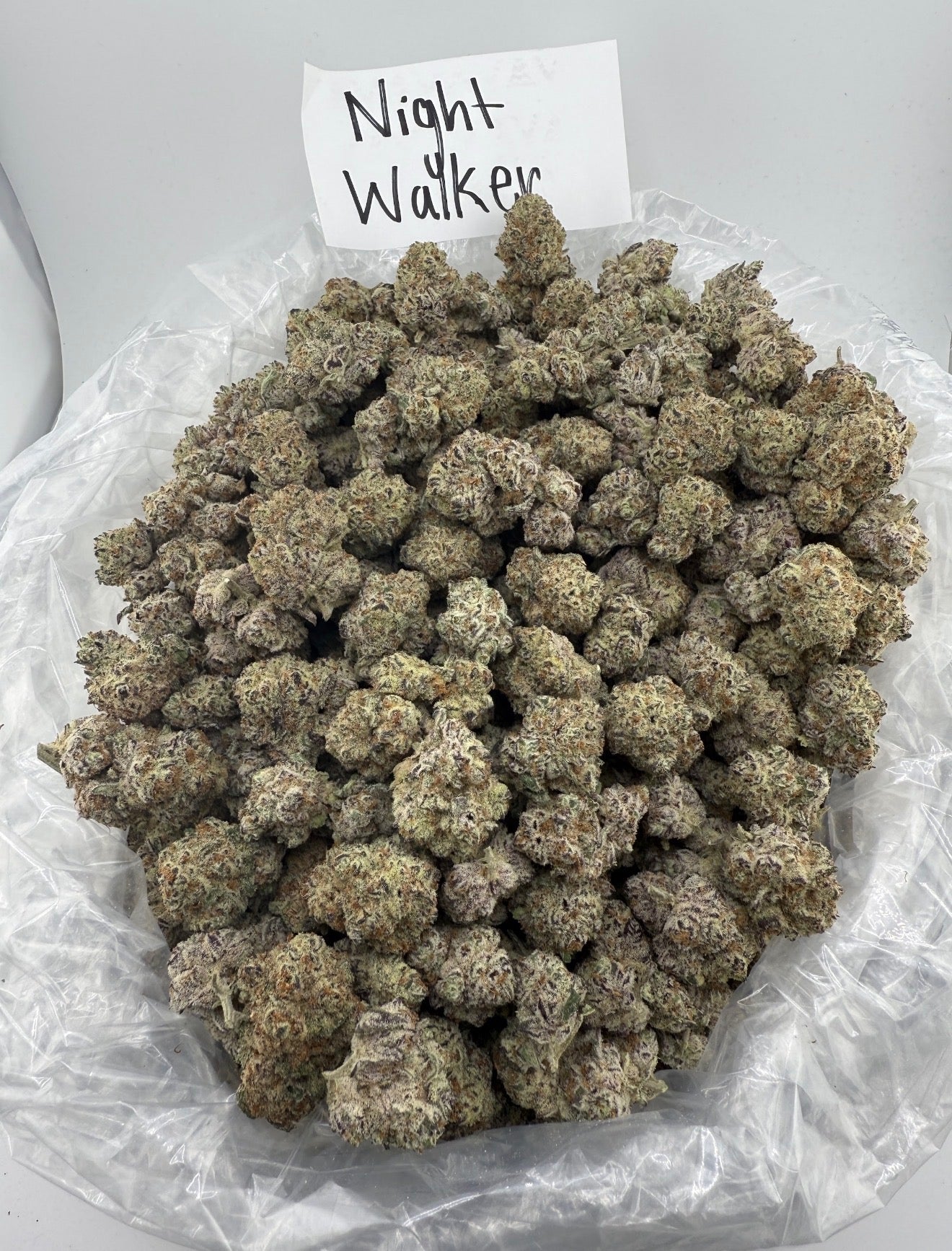 Night Walker - Indica-Dom Hybrid - Exotic Indoor THCA Flower Full Size Buds HoN