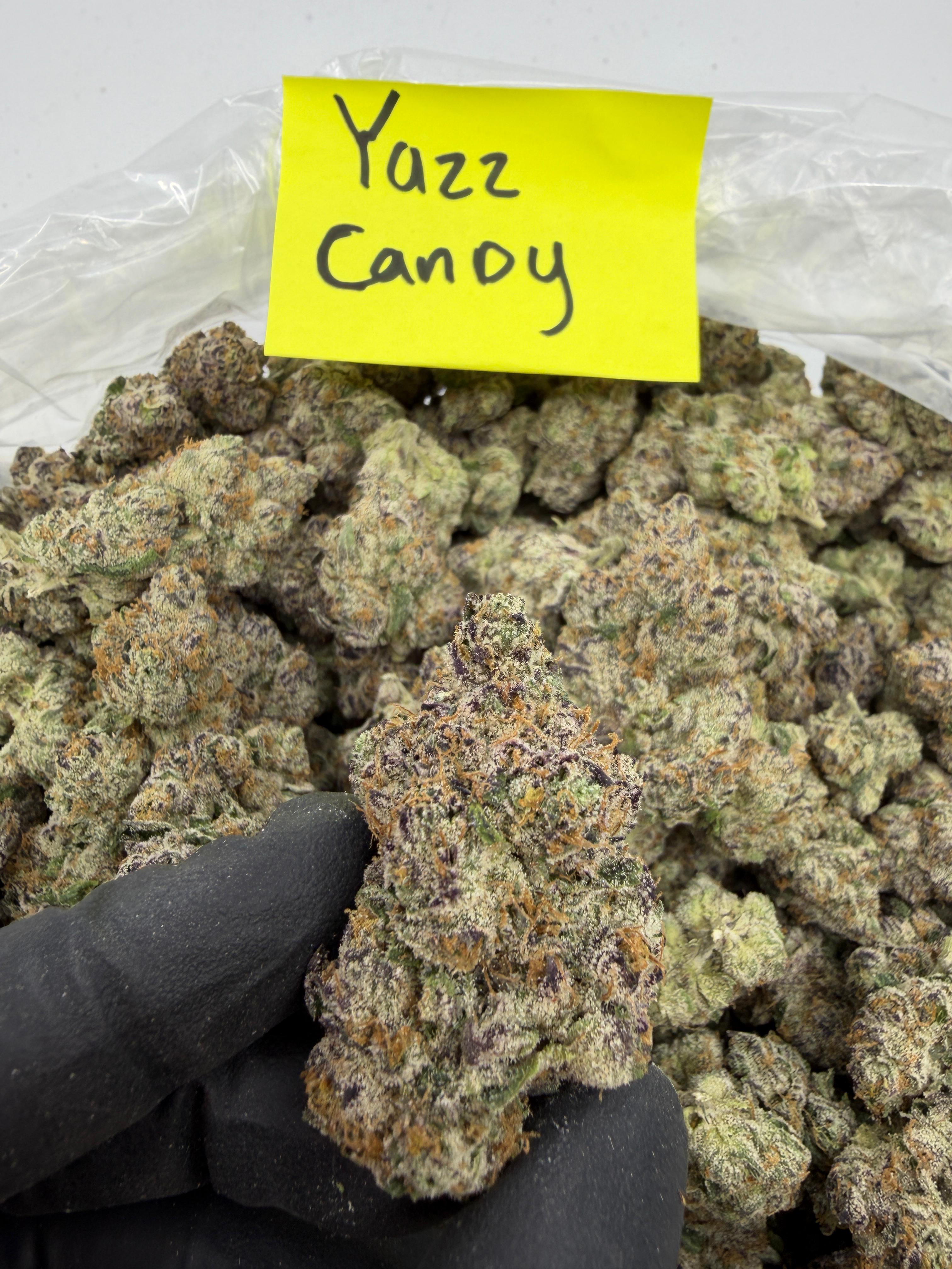 Yazz Candy - Sativa-Dom Hybrid - Top Shelf Indoor THCA Flower Full Size Buds HoN