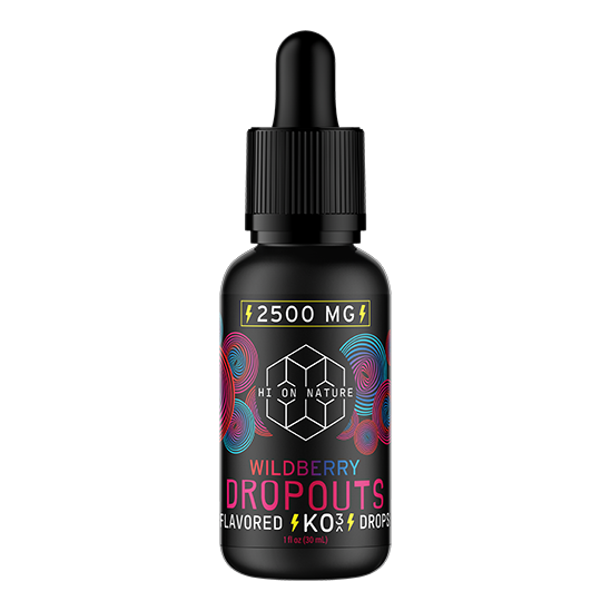 2500mg KNOCKOUT DROPOUTS - 3 FLAVORS