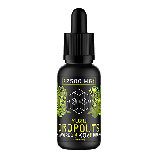 2500mg KNOCKOUT DROPOUTS - 3 FLAVORS