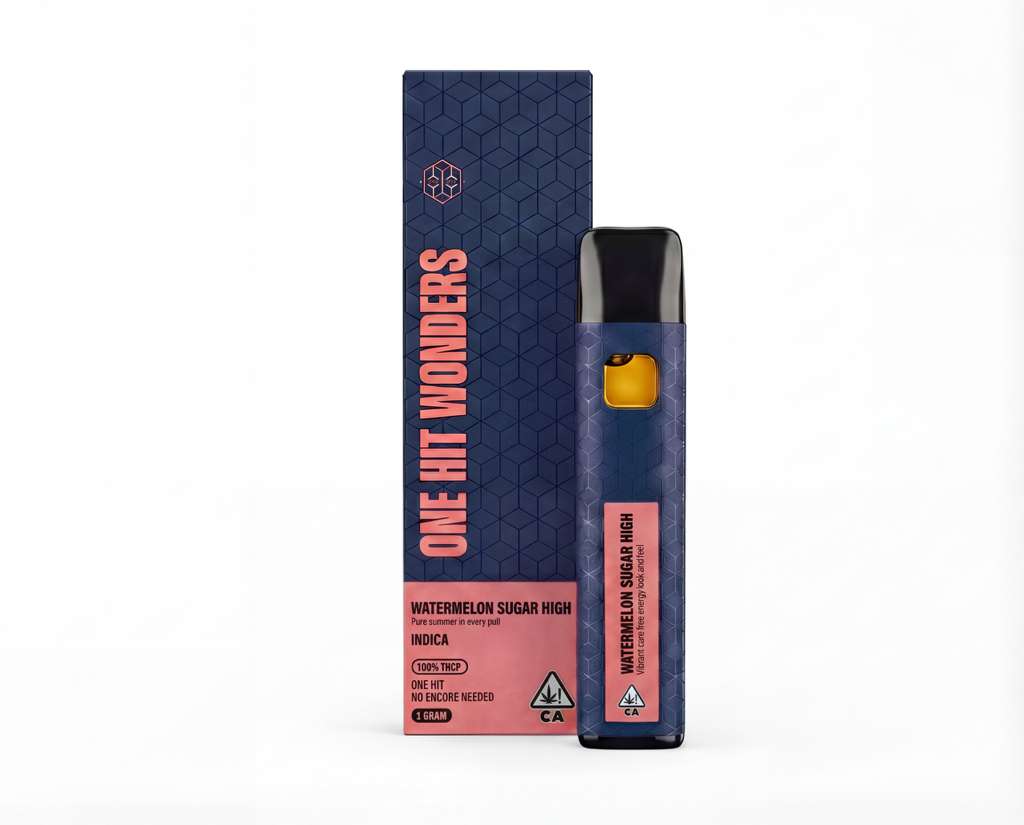 **NEW 1G VERSION COMING SOON** THC-P VAPE - ONE HIT WONDER - 3 FLAVORS HoN