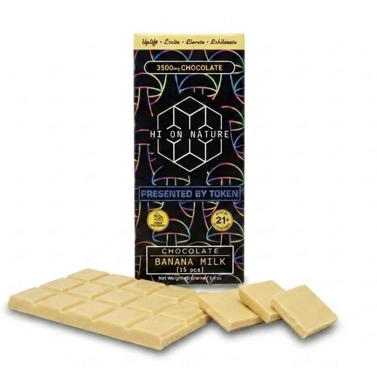 Magic Mushroom *EXTRA STRENGTH* Chocolate Bars - 10 Flavors HoN