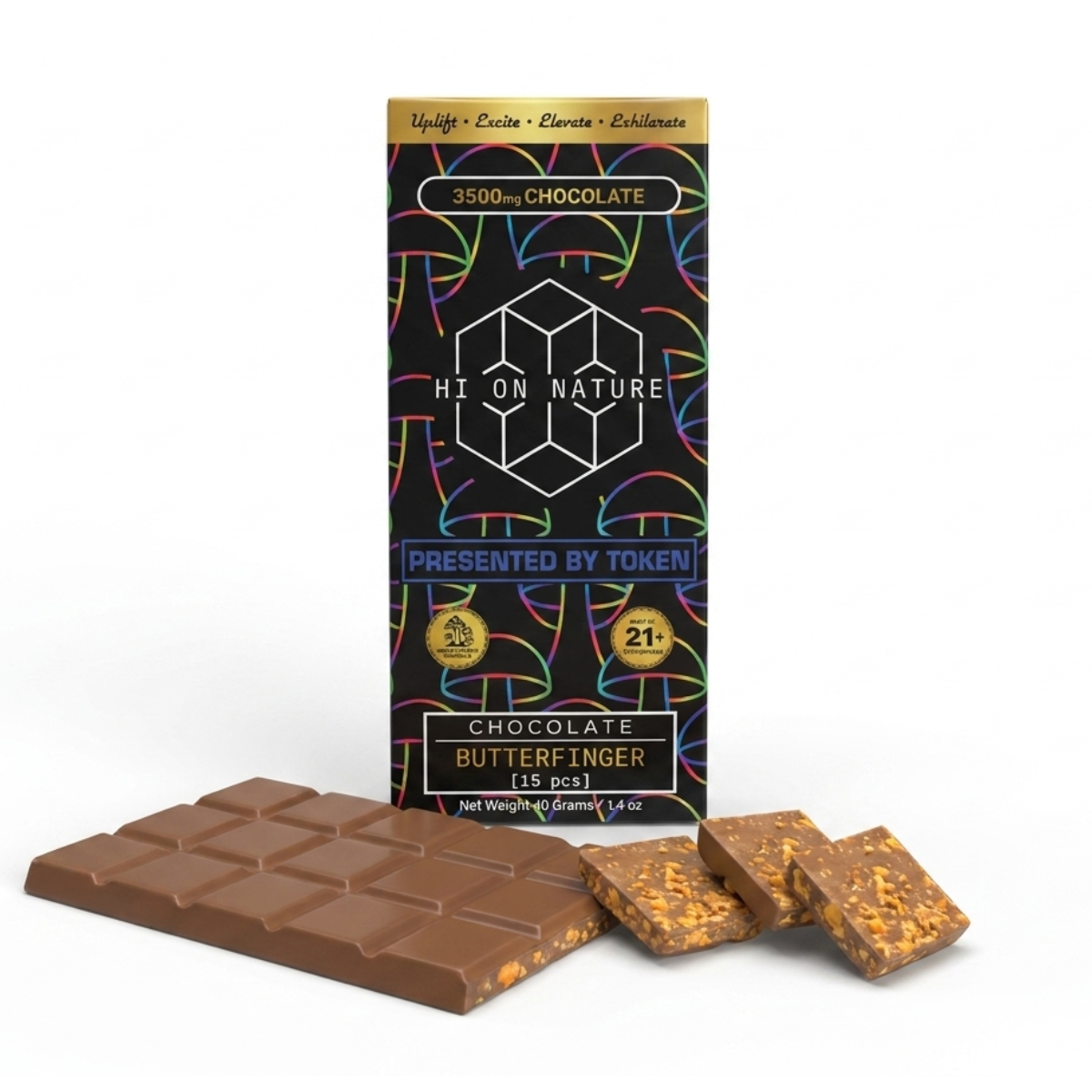 Magic Mushroom *EXTRA STRENGTH* Chocolate Bars - 10 Flavors HoN