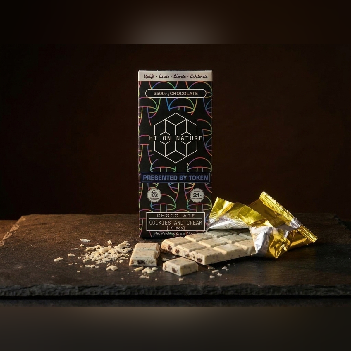 Magic Mushroom *EXTRA STRENGTH* Chocolate Bars - 10 Flavors HoN