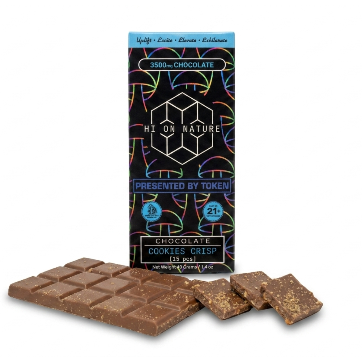 Magic Mushroom *EXTRA STRENGTH* Chocolate Bars - 10 Flavors HoN