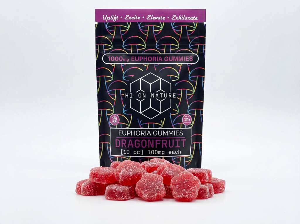 Magic Mushroom Euphoria Gummies - 7 Flavors - *NEW FLAVORS* HoN