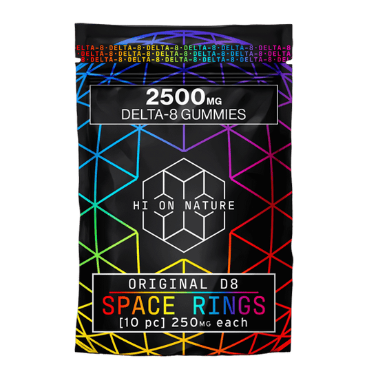 HiOnNature 2500mg DELTA 8 SPACE RINGS - ORIGINAL Hi on Nature Delta 8 gummies Legal Hemp For Sale