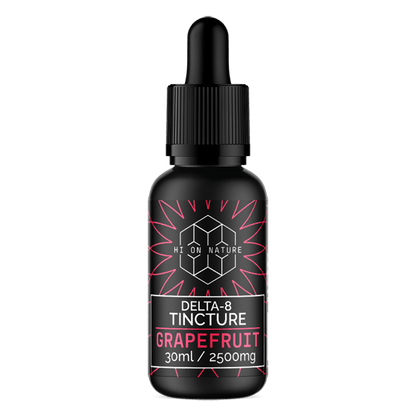 HiOnNature 2500mg DELTA 8 TINCTURE - GRAPEFRUIT Hi on Nature Delta 8 gummies Legal Hemp For Sale