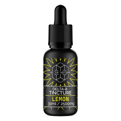 HiOnNature 2500mg DELTA 8 TINCTURE - LEMON Hi on Nature Delta 8 gummies Legal Hemp For Sale