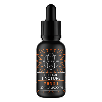 HiOnNature 2500mg DELTA 8 TINCTURE - MANGO Hi on Nature Delta 8 gummies Legal Hemp For Sale