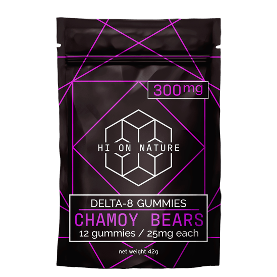 HiOnNature 300mg DELTA 8 GUMMIES - CHAMOY BEARS Hi on Nature Delta 8 gummies Legal Hemp For Sale