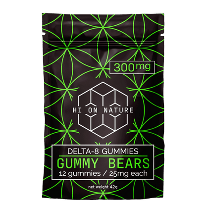 HiOnNature simple 300mg DELTA 8 GUMMIES - GUMMY BEARS Hi on Nature Delta 8 gummies Legal Hemp For Sale