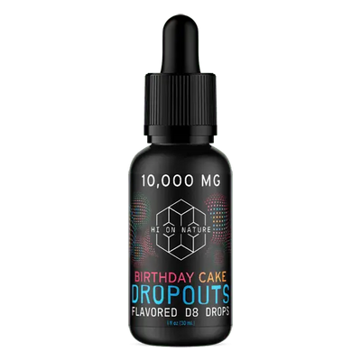 10,000mg DELTA 8 DROPOUTS - 6 FLAVORS