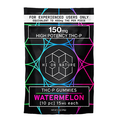 HoN 150mg High Potency THC-P Gummies - 2 Flavors Hi on Nature Delta 8 gummies Legal Hemp For Sale