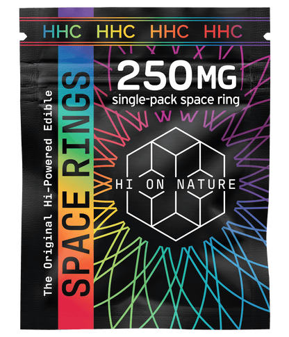 HoN 250mg HHC SPACE RINGS - 50 PACK JAR Hi on Nature Delta 8 gummies Legal Hemp For Sale