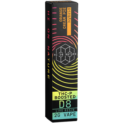 HoN 2g DELTA 8 HYBRID VAPE - ORANGE CREAM Hi on Nature Delta 8 gummies Legal Hemp For Sale