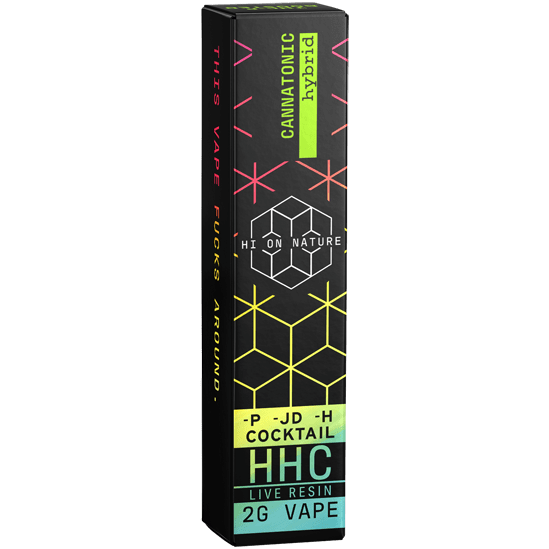 HoN 2g HHC COCKTAIL HYBRID VAPE - CANNATONIC Hi on Nature Delta 8 gummies Legal Hemp For Sale