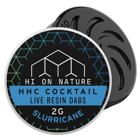 HoN 2g HHC COCKTAIL INDICA DABS  - SLURRICANE Hi on Nature Delta 8 gummies Legal Hemp For Sale