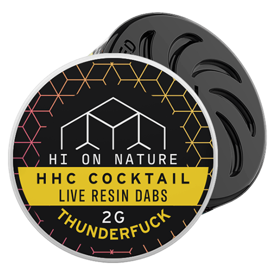 HoN 2g HHC COCKTAIL SATIVA DABS  - THUNDERF*CK Hi on Nature Delta 8 gummies Legal Hemp For Sale