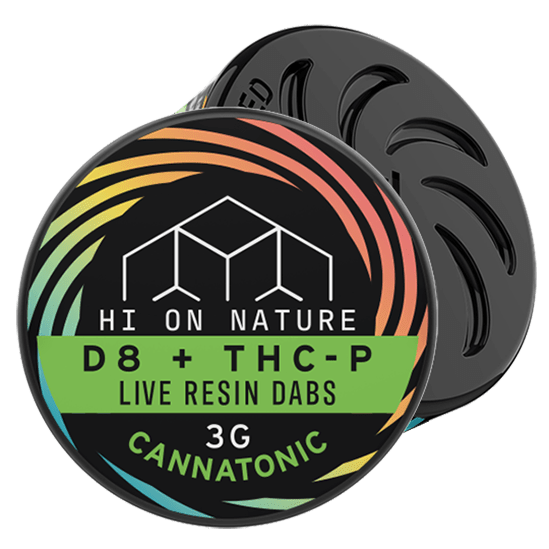 HoN 3g DELTA 8 + THC-P HYBRID DABS  - CANNATONIC Hi on Nature Delta 8 gummies Legal Hemp For Sale