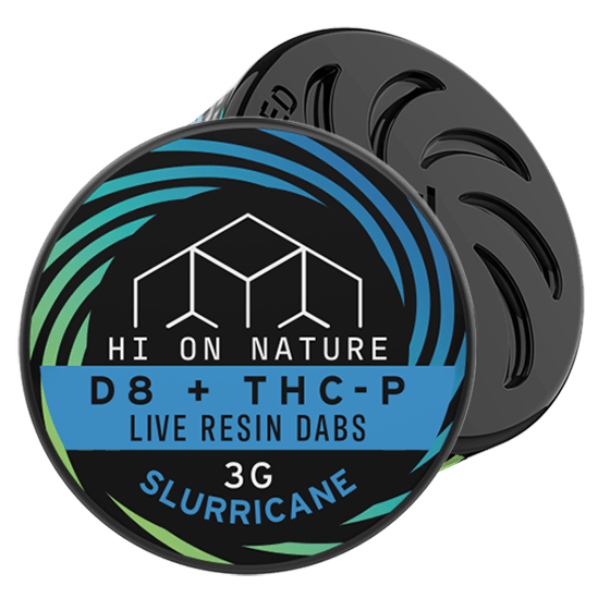 HoN 3g DELTA 8 + THC-P INDICA DABS  - SLURRICANE Hi on Nature Delta 8 gummies Legal Hemp For Sale