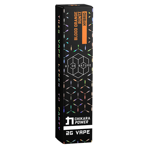 HoN Blood Orange Runtz Hybrid 2g D8 + D9 + THCp CHIKARA POWER VAPE! Hi on Nature Delta 8 gummies Legal Hemp For Sale
