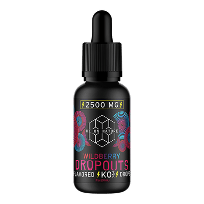 2500mg KNOCKOUT DROPOUTS - 3 FLAVORS