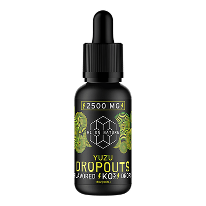 HoN Yuzu 2500mg KNOCKOUT DROPOUTS - 3 FLAVORS Hi on Nature Delta 8 gummies Legal Hemp For Sale