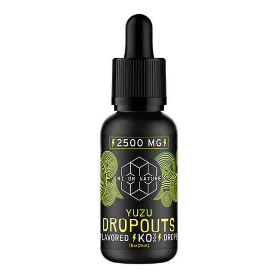 HoN Yuzu 2500mg KNOCKOUT DROPOUTS - 3 FLAVORS Hi on Nature Delta 8 gummies Legal Hemp For Sale