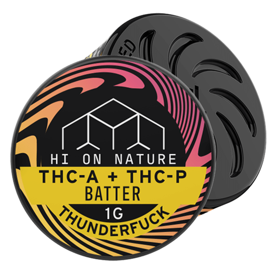 hondistro 1g DAB BATTER - THC-A + THC-P - THUNDERF*CK Hi on Nature Delta 8 gummies Legal Hemp For Sale