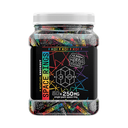 hondistro 2500mg gummies 250mg KNOCKOUT SPACE RINGS - 50 PACK JAR Hi on Nature Delta 8 gummies Legal Hemp For Sale