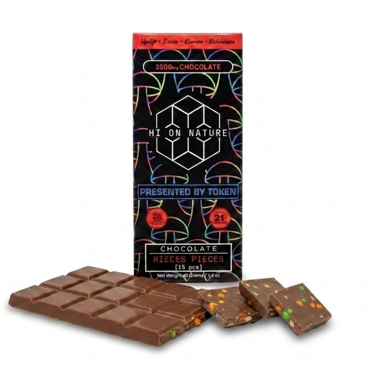 Magic Mushroom *EXTRA STRENGTH* Chocolate Bars - 10 Flavors HoN