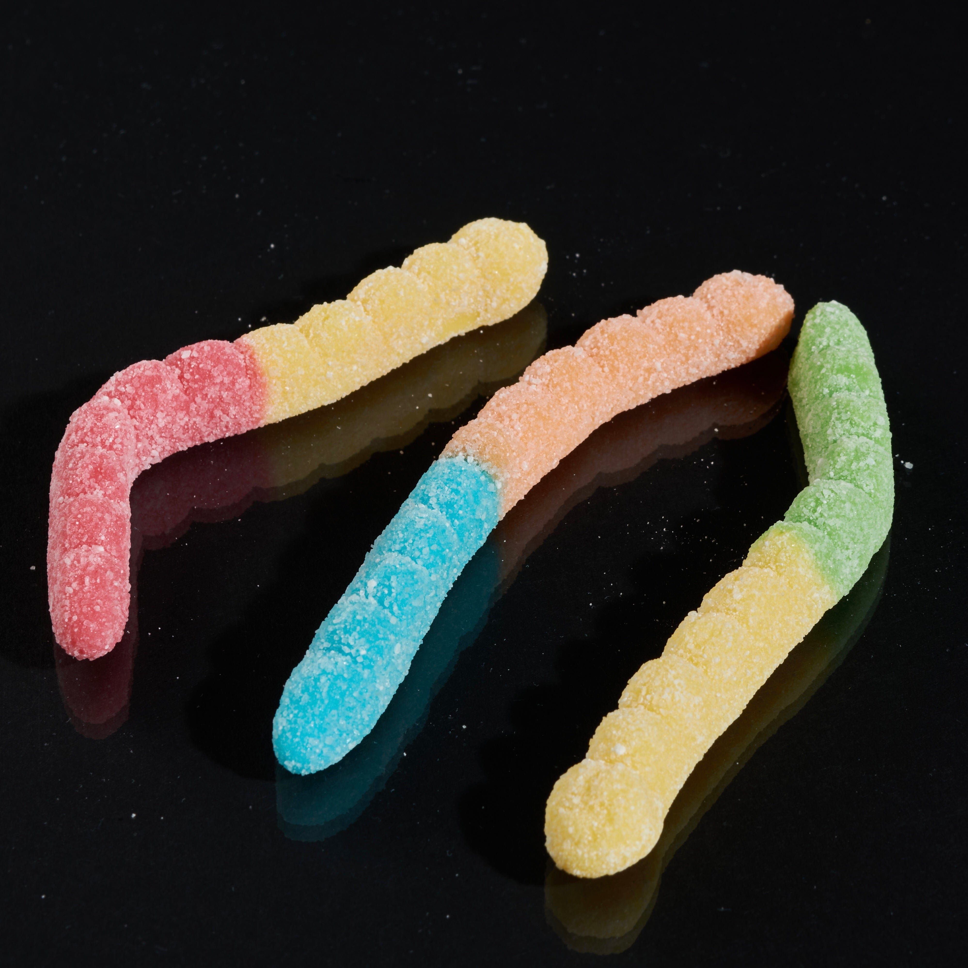 HoN 250mg DELTA 9 GUMMY WORMS - NIGHTCRAWLERS Hi on Nature Delta 8 gummies Legal Hemp For Sale